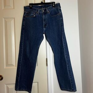 Classic Blue Denim Levi’s 505 Denim Jeans